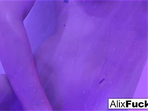 sumptuous showering off with Alix Lynx