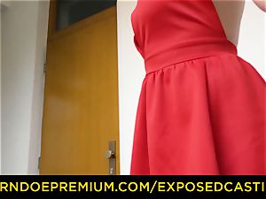 exposed audition - Fetish sex with luxurious towheaded kitten